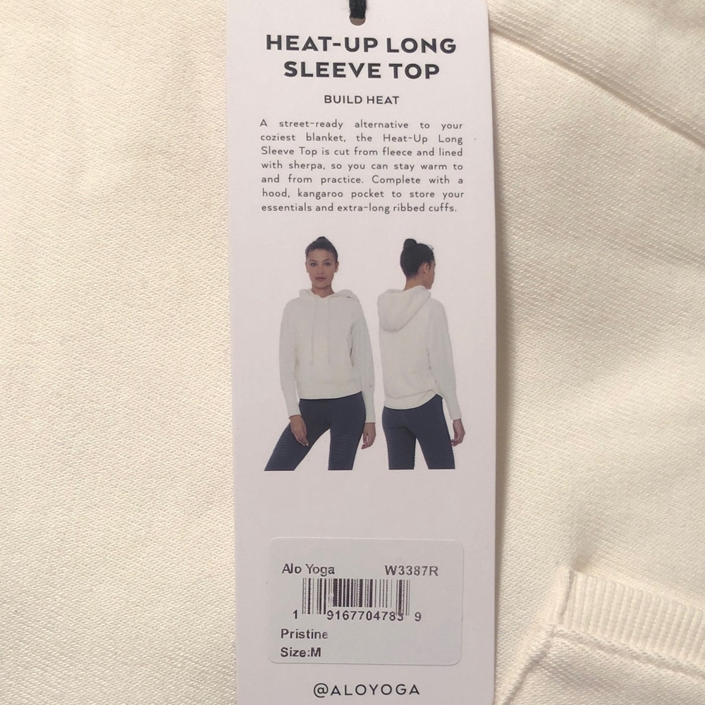 ALO Yoga Heat Up 🔥 Fleece Hoodie Sweatshirt - Picture 4 of 6